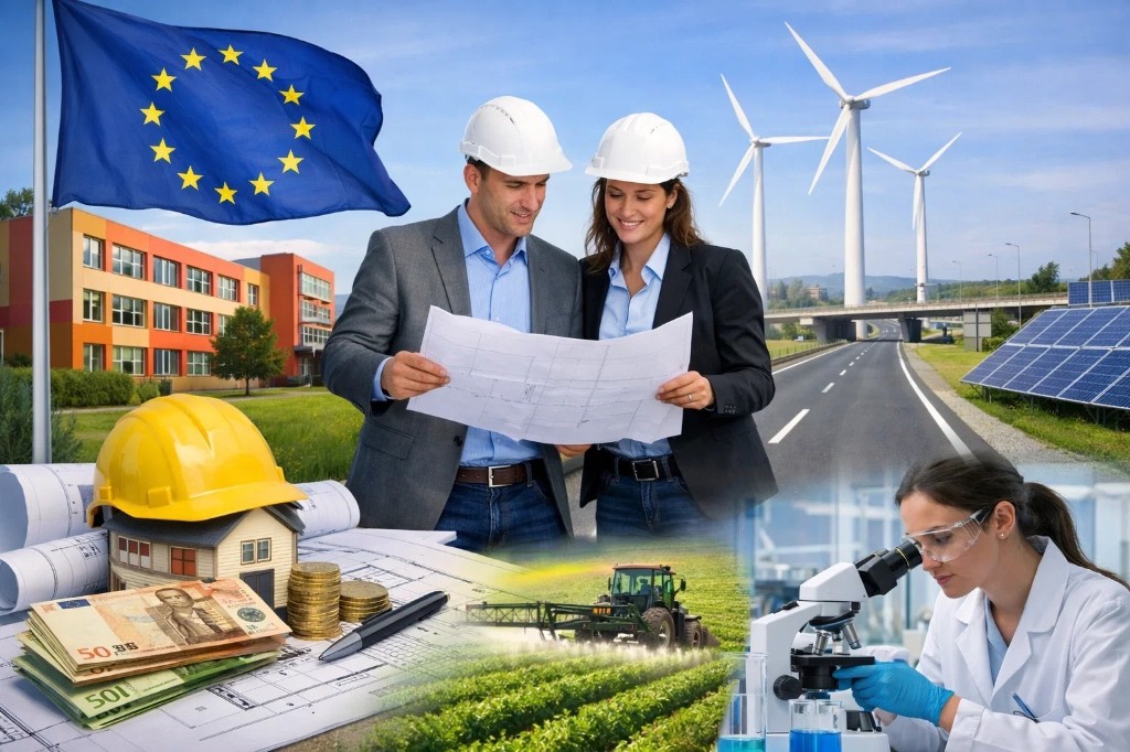 Proiecte europene — POSDRU, POCU, Erasmus+